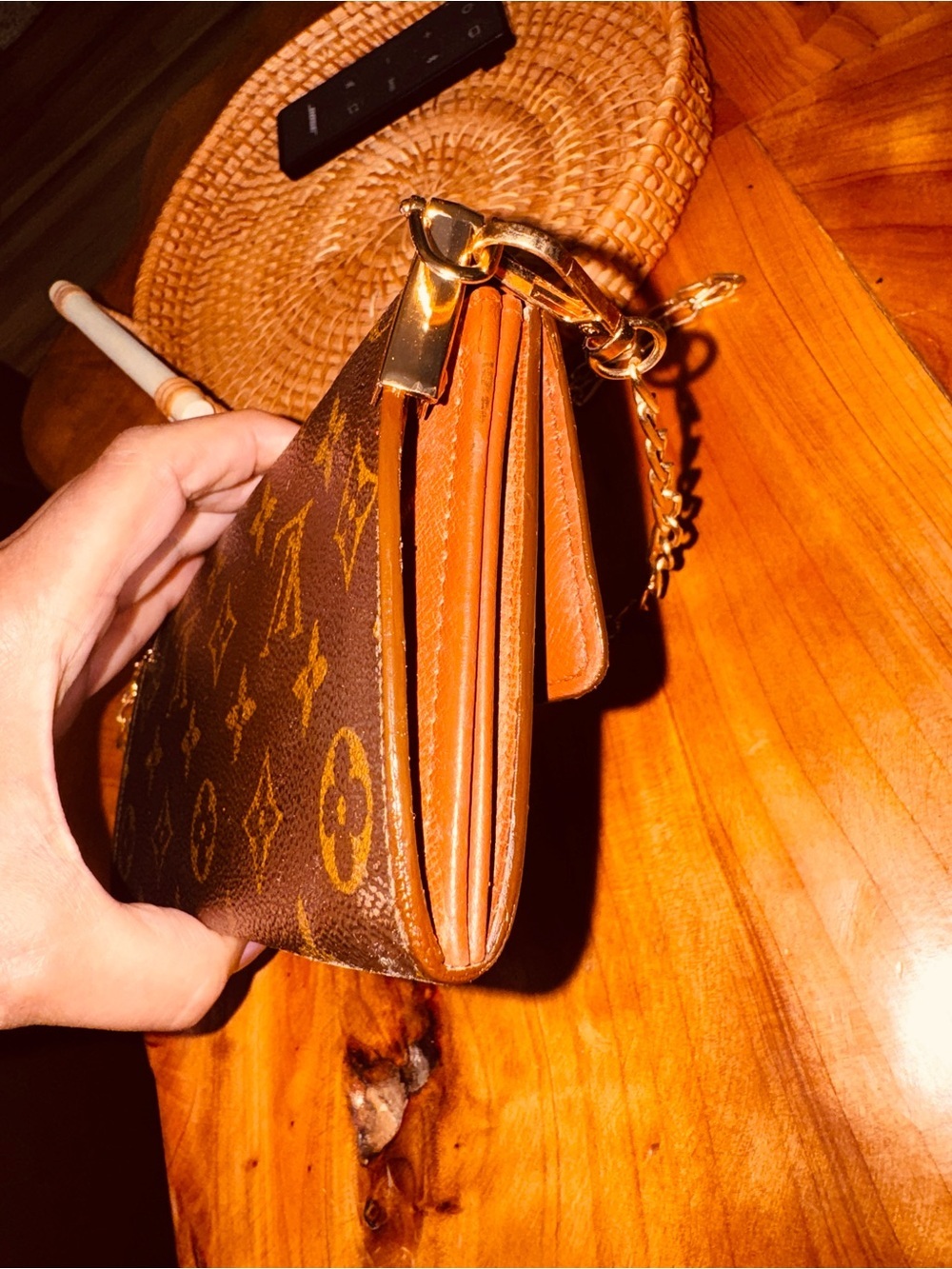 Louis Vuitton vintage Sarah wallet monogram brown converted - Picture 5 of 15
